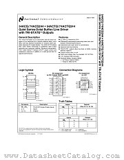 54ACQ244 datasheet pdf National Semiconductor