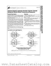 DS3696 datasheet pdf National Semiconductor