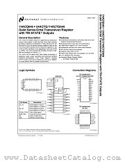 54ACTQ646 datasheet pdf National Semiconductor