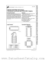 74ACTQ827 datasheet pdf National Semiconductor