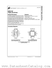 DS9616H datasheet pdf National Semiconductor