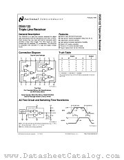 DS55122 datasheet pdf National Semiconductor