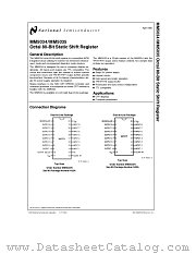 MM5034 datasheet pdf National Semiconductor