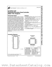 SCANPSC100F datasheet pdf National Semiconductor