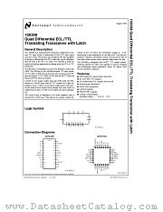 100398 datasheet pdf National Semiconductor