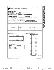74ABT162244 datasheet pdf National Semiconductor