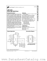 LMD18400 datasheet pdf National Semiconductor