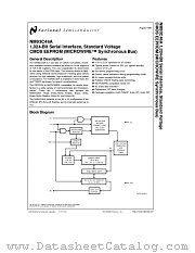 NM93C46 datasheet pdf National Semiconductor