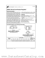 LM2937 datasheet pdf National Semiconductor
