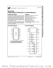 DS14C238 datasheet pdf National Semiconductor