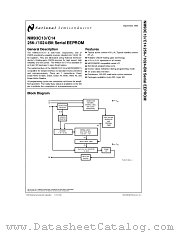 NM93C13 datasheet pdf National Semiconductor