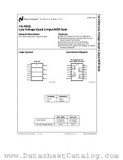 74LVQ02 datasheet pdf National Semiconductor