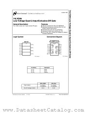 74LVQ86 datasheet pdf National Semiconductor