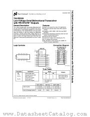 74LVQ245 datasheet pdf National Semiconductor