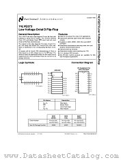 74LVQ273 datasheet pdf National Semiconductor