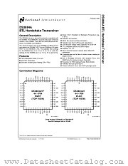 DS3884A datasheet pdf National Semiconductor