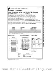 74VHC240 datasheet pdf National Semiconductor