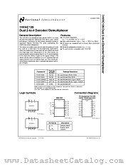 74VHC139 datasheet pdf National Semiconductor
