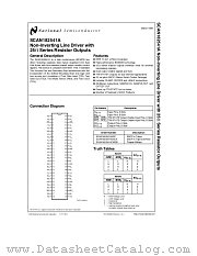SCAN182541A datasheet pdf National Semiconductor