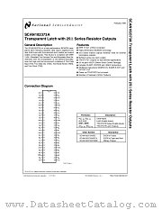 SCAN182373A datasheet pdf National Semiconductor