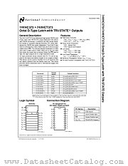 74VHC373 datasheet pdf National Semiconductor
