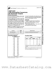 74ABT16500 datasheet pdf National Semiconductor