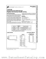 74VHC299 datasheet pdf National Semiconductor