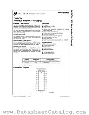 74VHC943 datasheet pdf National Semiconductor