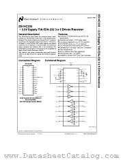 DS14C335 datasheet pdf National Semiconductor