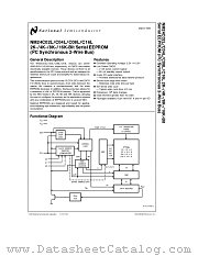 NM24C04L datasheet pdf National Semiconductor