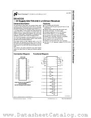 DS14C535 datasheet pdf National Semiconductor