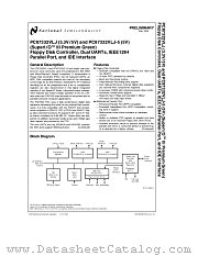 PC87332VLJ datasheet pdf National Semiconductor