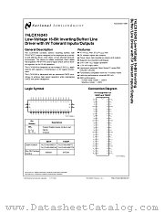 74LCX16240 datasheet pdf National Semiconductor
