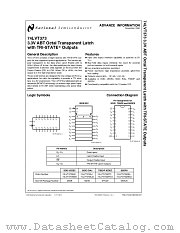 74LVT373 datasheet pdf National Semiconductor