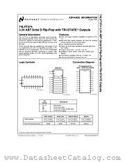 74LVT374 datasheet pdf National Semiconductor