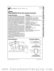 LM9061 datasheet pdf National Semiconductor