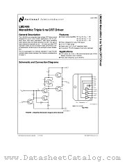 LM2406 datasheet pdf National Semiconductor