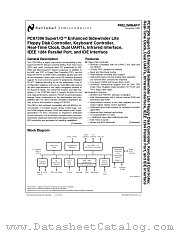 PC87306 datasheet pdf National Semiconductor