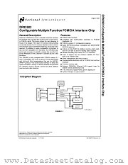 DP83903 datasheet pdf National Semiconductor