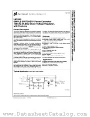 LM2599 datasheet pdf National Semiconductor