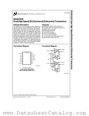 DS36C200 datasheet pdf National Semiconductor