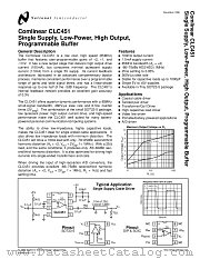 CLC451 datasheet pdf National Semiconductor