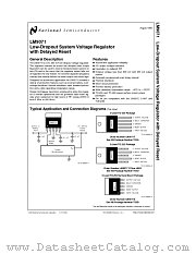 LM9071 datasheet pdf National Semiconductor