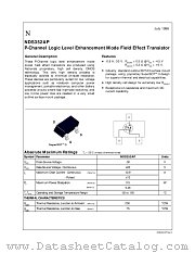 NDS352AP datasheet pdf National Semiconductor