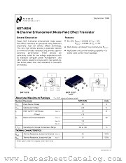 NDT453N datasheet pdf National Semiconductor