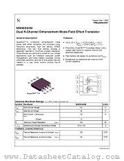 NDH8303N datasheet pdf National Semiconductor