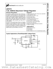 LM1572 datasheet pdf National Semiconductor