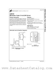 LM2407 datasheet pdf National Semiconductor