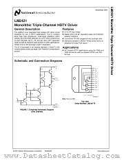 LM2421 datasheet pdf National Semiconductor