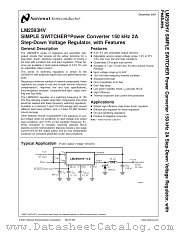 LM2593HV datasheet pdf National Semiconductor